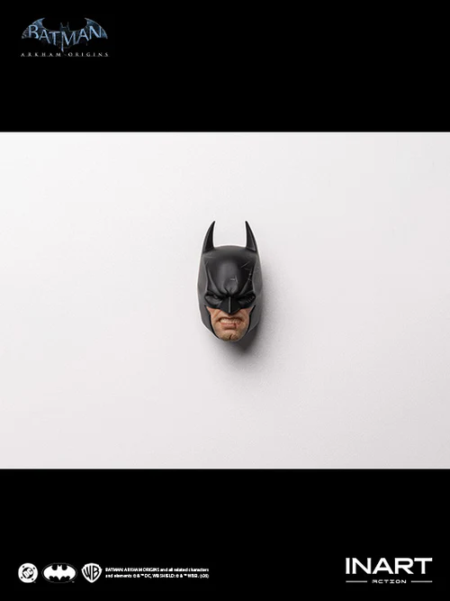 DC COMICS: ARKHAM ORIGIN - BATMAN (Battle Damaged Version) 1/12 Action Figure 18 cm INART - immagine 17