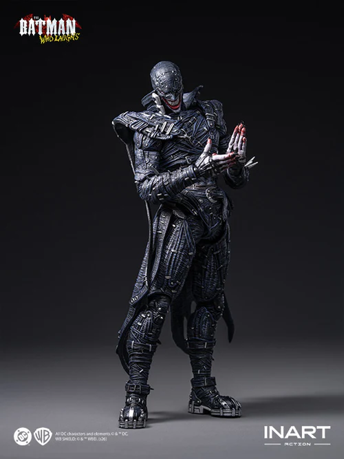 BATMAN: "Dark Night Metal" the BATMAN WHO LAUGHS 1/12 Action Figure 18 cm - immagine 10