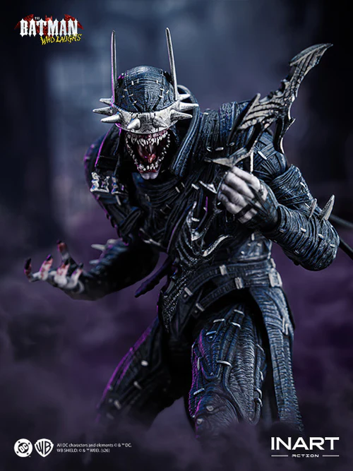 BATMAN: "Dark Night Metal" the BATMAN WHO LAUGHS 1/12 Action Figure 18 cm - immagine 16