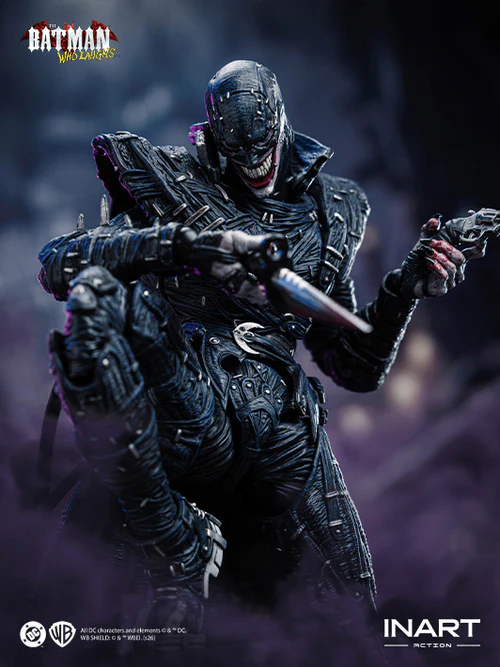 BATMAN: "Dark Night Metal" the BATMAN WHO LAUGHS 1/12 Action Figure 18 cm - immagine 17