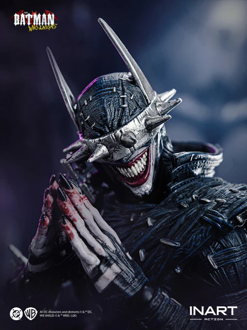 BATMAN: "Dark Night Metal" the BATMAN WHO LAUGHS 1/12 Action Figure 18 cm - immagine 18