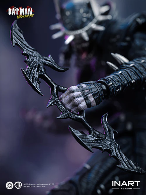 BATMAN: "Dark Night Metal" the BATMAN WHO LAUGHS 1/12 Action Figure 18 cm - immagine 21