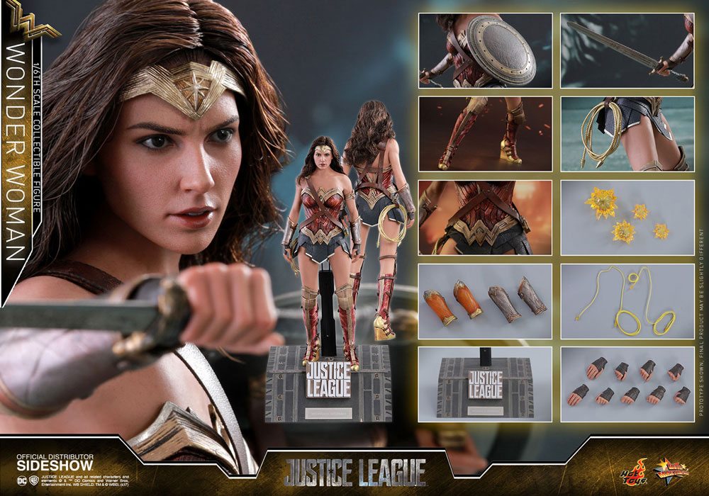 JUSTICE LEAGUE: WONDER WOMAN DELUXE VERSION 1/6 Action Figure 30 cm - immagine 12