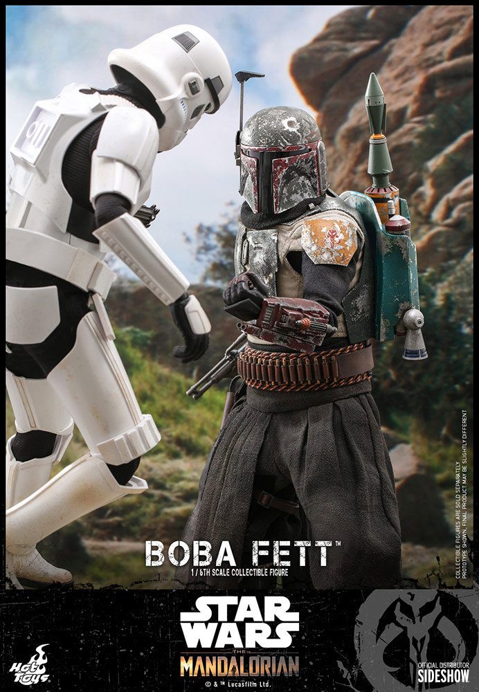 STAR WARS: the MANDALORIAN - BOBA FETT 1/6 Action Figure 30 cm - immagine 8