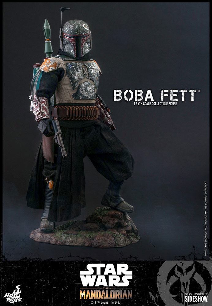 STAR WARS: the MANDALORIAN - BOBA FETT 1/6 Action Figure 30 cm - immagine 2