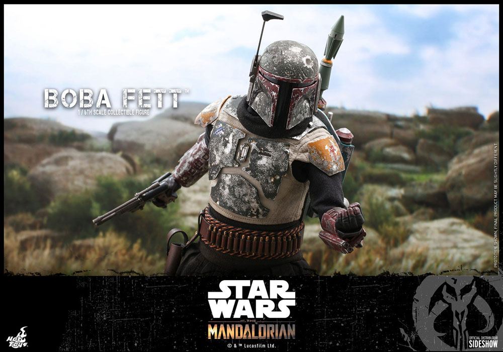 STAR WARS: the MANDALORIAN - BOBA FETT 1/6 Action Figure 30 cm - immagine 9