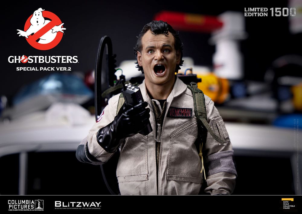 GHOSTBUSTERS: Venkman, Stantz, Spengler, Zeddemore Ver. 2 SET 4-Pack 1/6 Action Figure 31 cm - immagine 7