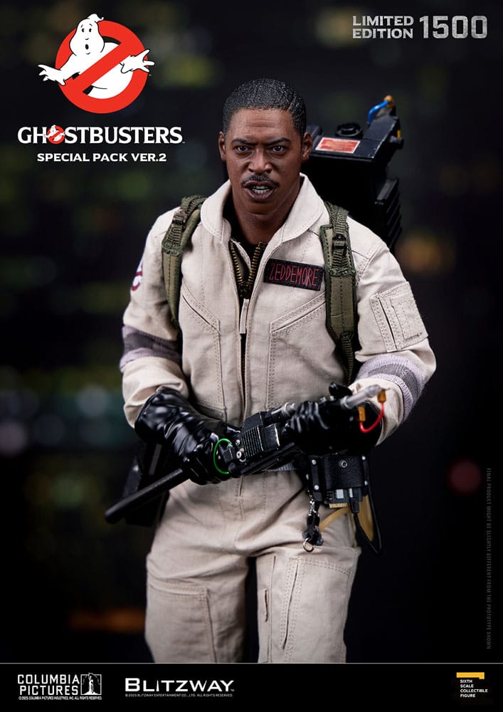 GHOSTBUSTERS: Venkman, Stantz, Spengler, Zeddemore Ver. 2 SET 4-Pack 1/6 Action Figure 31 cm - immagine 13