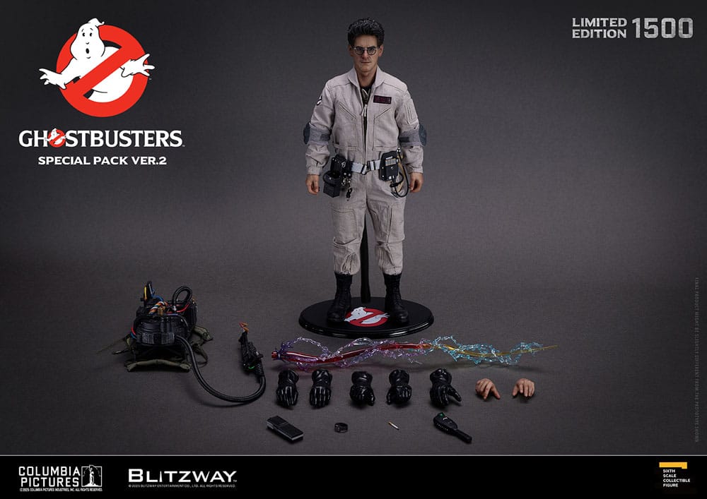 GHOSTBUSTERS: Venkman, Stantz, Spengler, Zeddemore Ver. 2 SET 4-Pack 1/6 Action Figure 31 cm - immagine 22