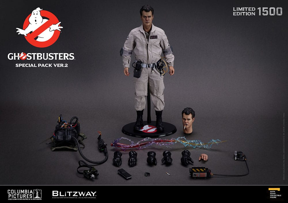 GHOSTBUSTERS: Venkman, Stantz, Spengler, Zeddemore Ver. 2 SET 4-Pack 1/6 Action Figure 31 cm - immagine 21