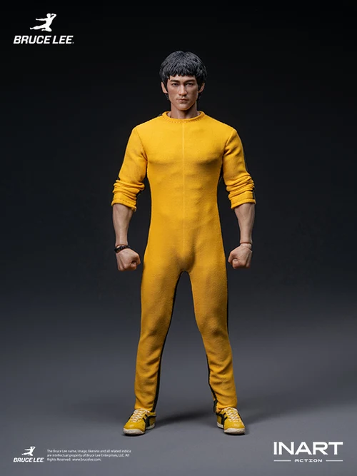 BRUCE LEE: Bruce Lee (Yellow Jumpsuit) 1/12 Action Figure 16 cm - immagine 2