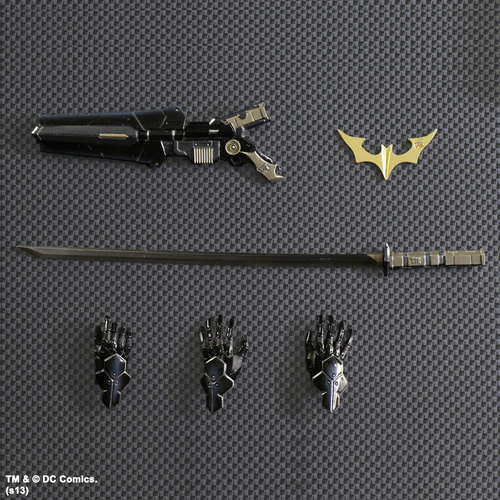 DC COMICS: BATMAN Variant n°1 PLAY ARTS KAI Action Figure 28 cm - immagine 5