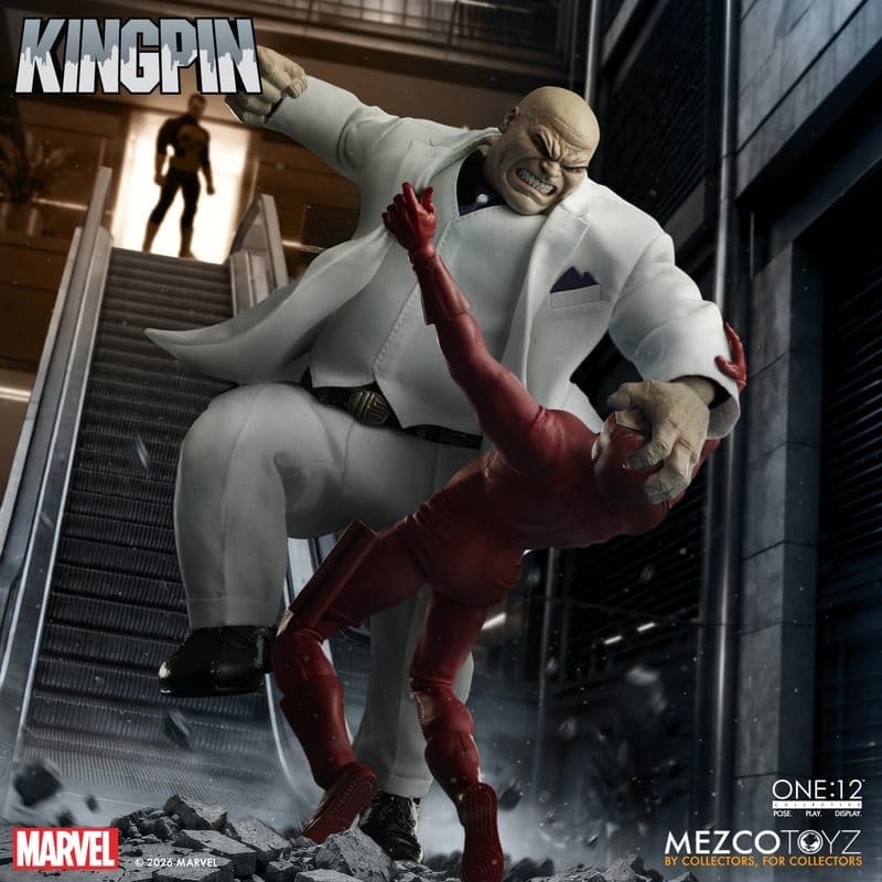 ONE 12 Collective: MARVEL - KINGPIN "Wilson Fisk" 1/12 Action Figure 18 cm - immagine 3