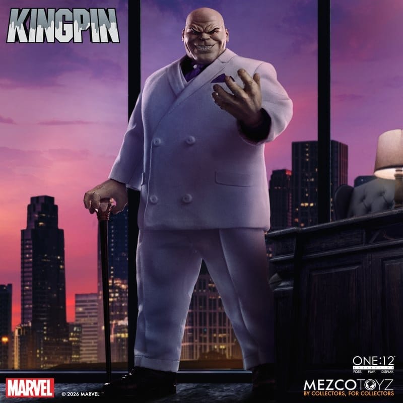 ONE 12 Collective: MARVEL - KINGPIN "Wilson Fisk" 1/12 Action Figure 18 cm - immagine 4