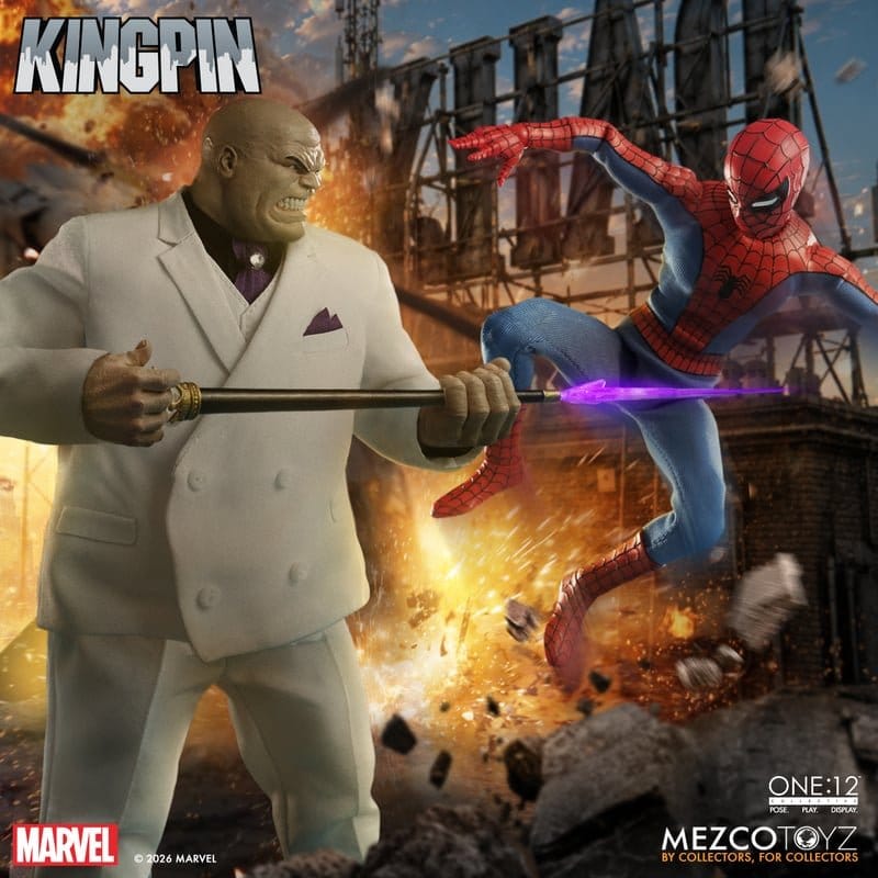 ONE 12 Collective: MARVEL - KINGPIN "Wilson Fisk" 1/12 Action Figure 18 cm - immagine 5