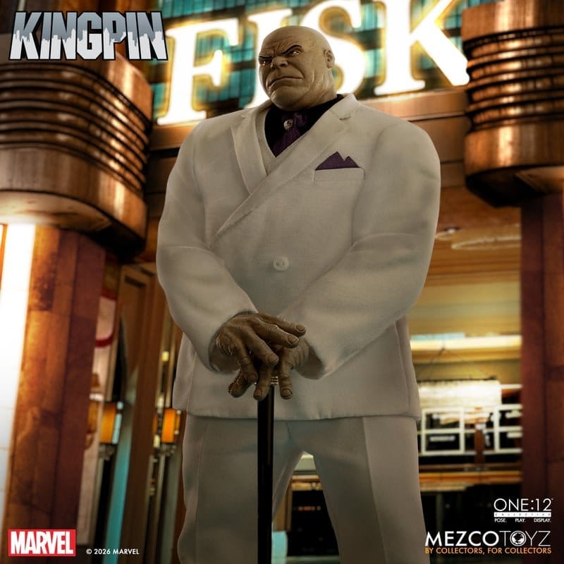 ONE 12 Collective: MARVEL - KINGPIN "Wilson Fisk" 1/12 Action Figure 18 cm - immagine 6