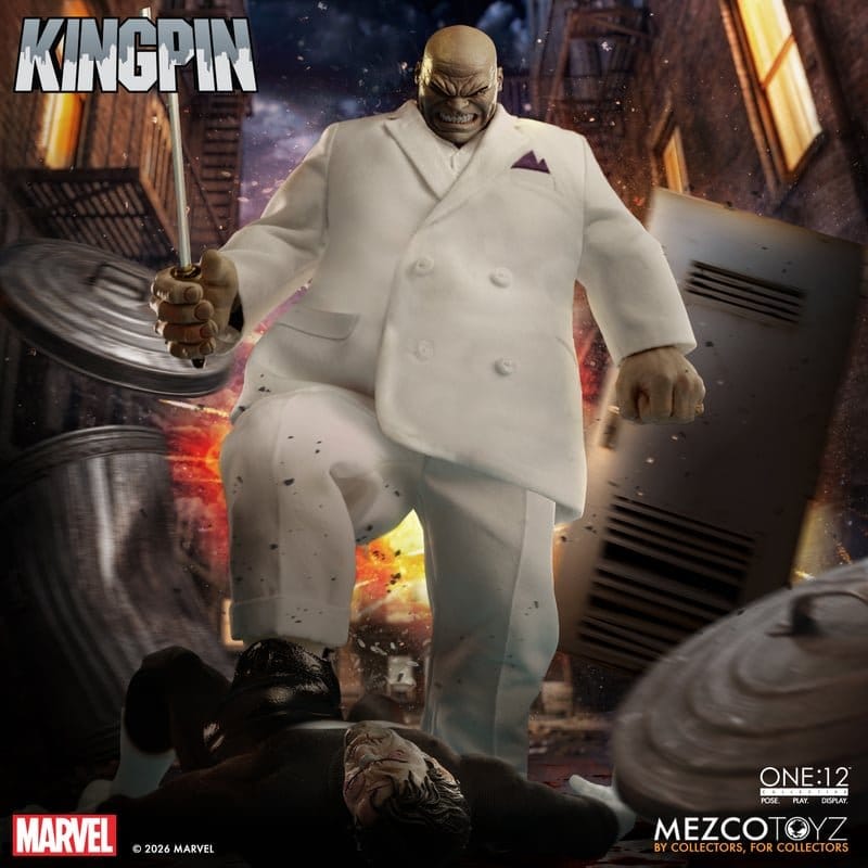 ONE 12 Collective: MARVEL - KINGPIN "Wilson Fisk" 1/12 Action Figure 18 cm - immagine 7