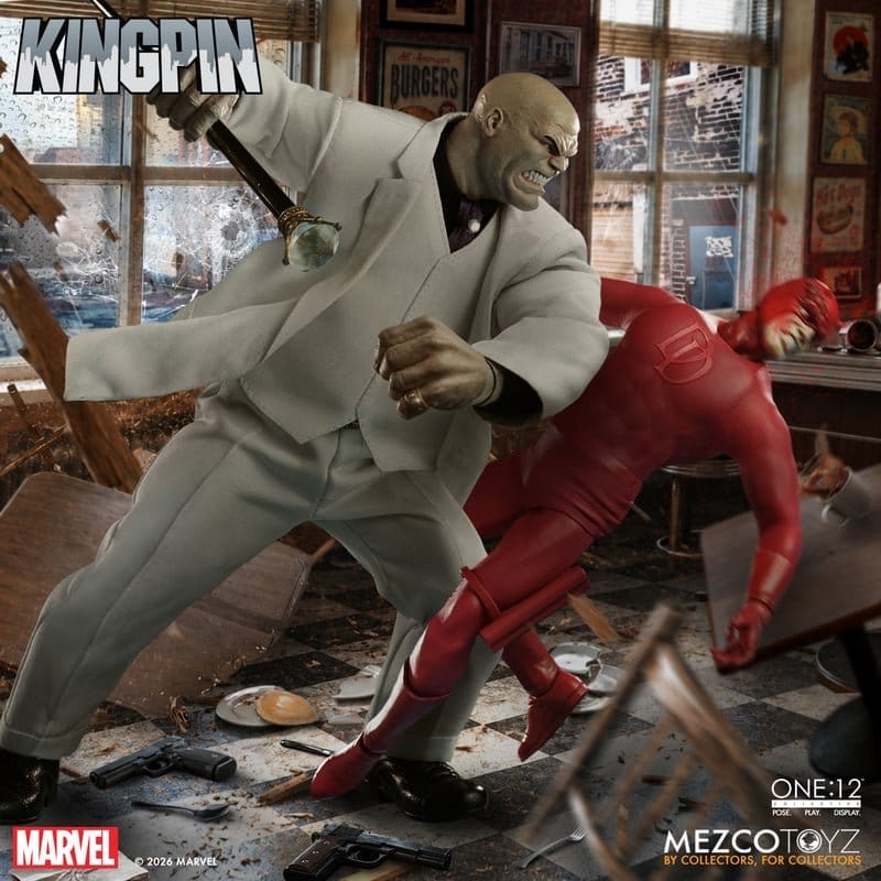 ONE 12 Collective: MARVEL - KINGPIN "Wilson Fisk" 1/12 Action Figure 18 cm - immagine 8
