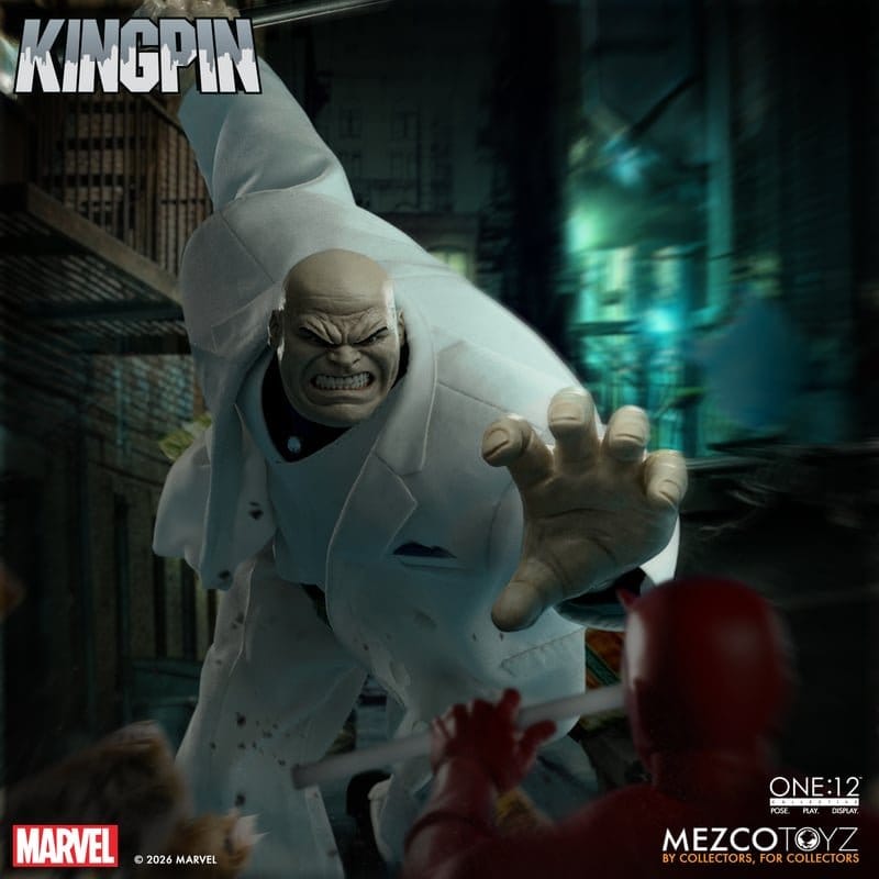 ONE 12 Collective: MARVEL - KINGPIN "Wilson Fisk" 1/12 Action Figure 18 cm - immagine 9