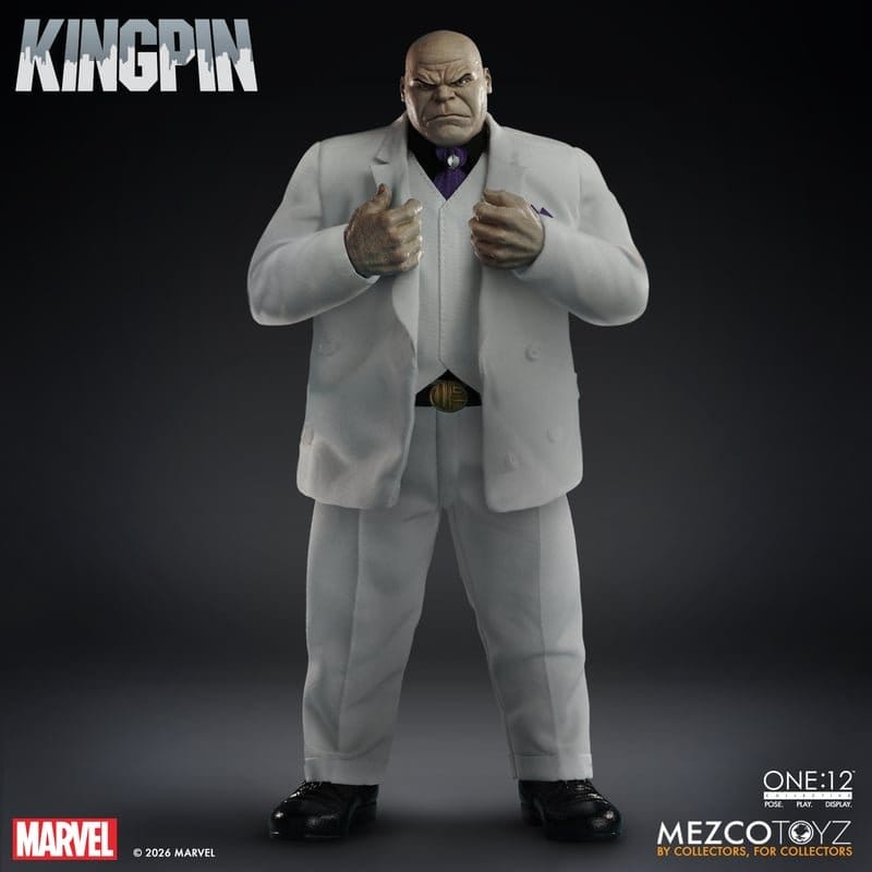 ONE 12 Collective: MARVEL - KINGPIN "Wilson Fisk" 1/12 Action Figure 18 cm - immagine 10
