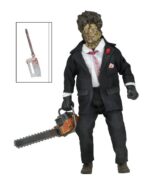 TEXAS CHAINSAW MASSACRE 2: LEATHERFACE RETRO CLOTHED 30th Anniversary Action Figures 20 cm