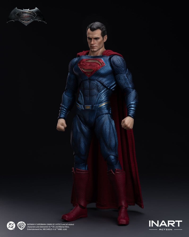 BATMAN vs SUPERMAN: "Dawn of Justice" - SUPERMAN 1/12 Action Figure 17 cm - immagine 5