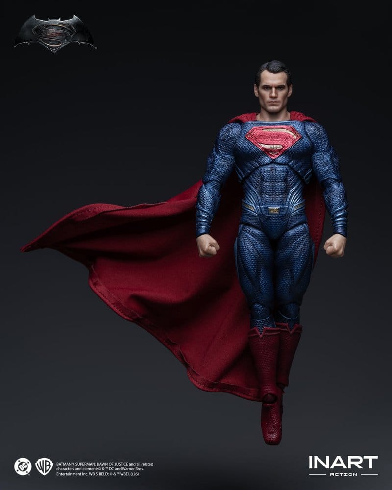 BATMAN vs SUPERMAN: "Dawn of Justice" - SUPERMAN 1/12 Action Figure 17 cm - immagine 6