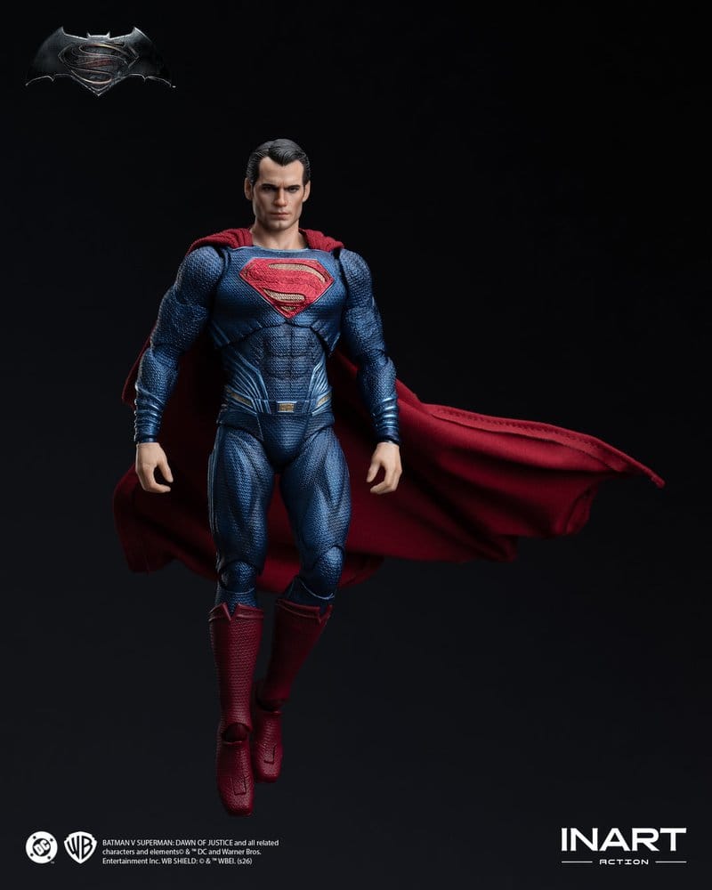 BATMAN vs SUPERMAN: "Dawn of Justice" - SUPERMAN 1/12 Action Figure 17 cm - immagine 9