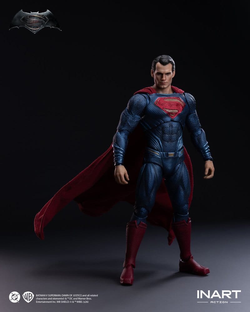 BATMAN vs SUPERMAN: "Dawn of Justice" - SUPERMAN 1/12 Action Figure 17 cm - immagine 15