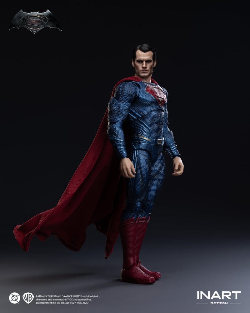 BATMAN vs SUPERMAN: "Dawn of Justice" - SUPERMAN 1/12 Action Figure 17 cm - immagine 16
