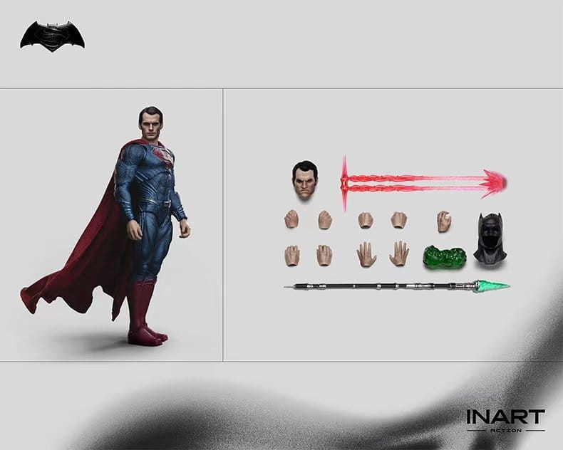 BATMAN vs SUPERMAN: "Dawn of Justice" - SUPERMAN 1/12 Action Figure 17 cm - immagine 18