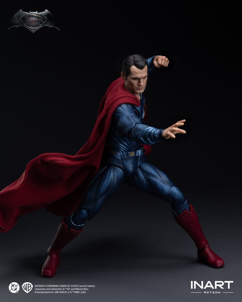 BATMAN vs SUPERMAN: "Dawn of Justice" - SUPERMAN 1/12 Action Figure 17 cm - immagine 13