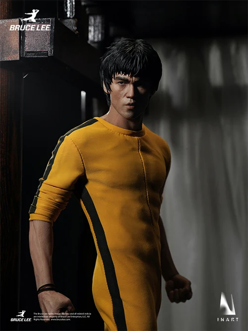 BRUCE LEE: Bruce Lee (Yellow Jumpsuit) 1/6 Action Figure 30 cm - immagine 9