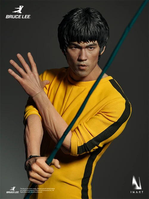 BRUCE LEE: Bruce Lee (Yellow Jumpsuit) 1/6 Action Figure 30 cm - immagine 13