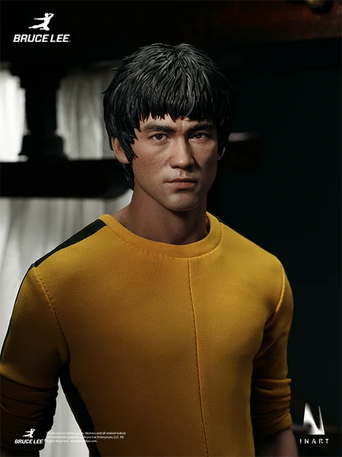 BRUCE LEE: Bruce Lee (Yellow Jumpsuit) 1/6 Action Figure 30 cm - immagine 16