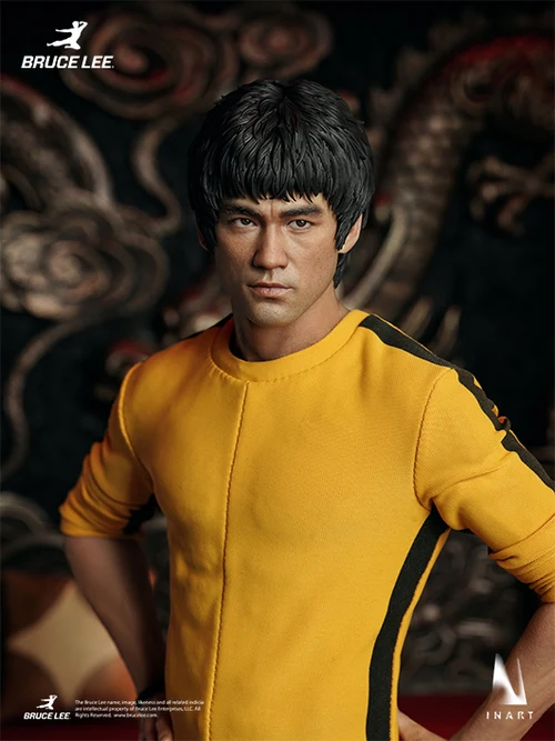 BRUCE LEE: Bruce Lee (Yellow Jumpsuit) 1/6 Action Figure 30 cm - immagine 11