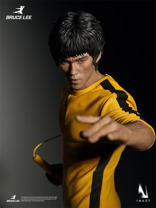 BRUCE LEE: Bruce Lee (Yellow Jumpsuit) 1/6 Action Figure 30 cm - immagine 14