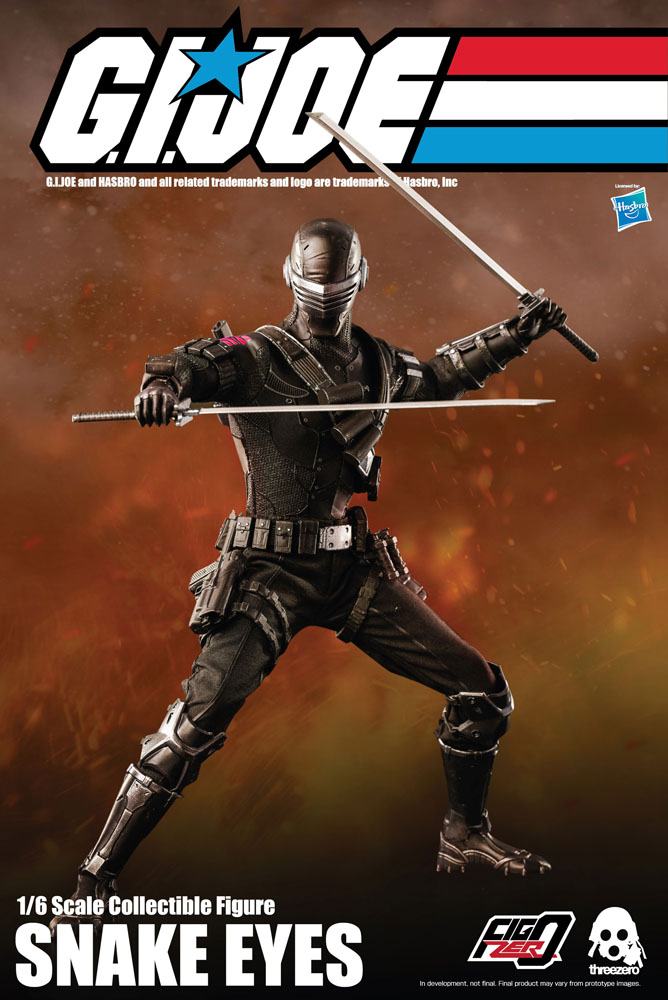 G.I. JOE: SNAKE EYES 1/6 Action Figure 30 cm