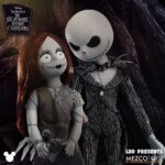 LIVING DEAD DOLLS: "Nightmare Before Christmas" - JACK SKELLINGTON and SALLY 25 cm