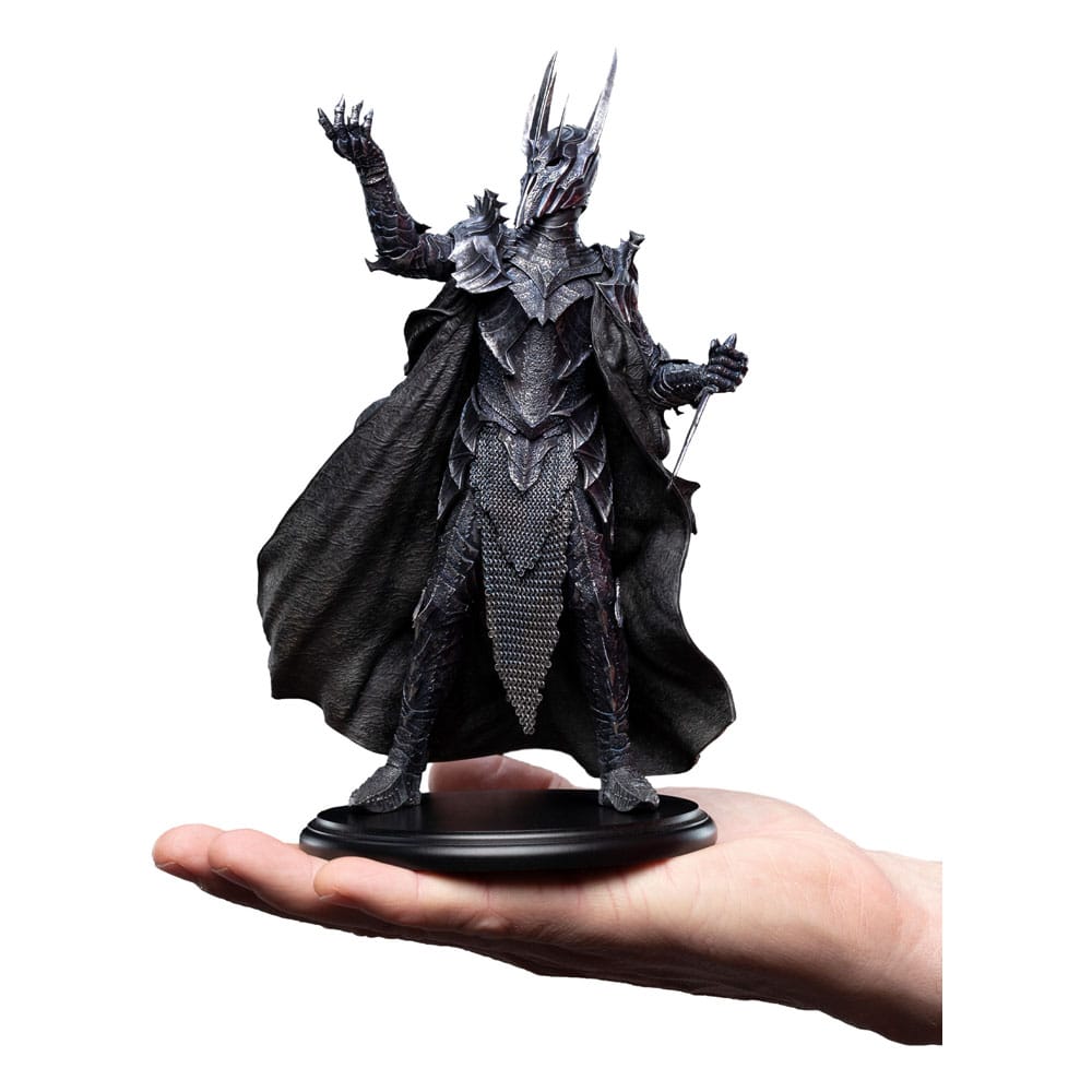 LORD of the RINGS: "Sauron" Mini Statue 20 cm - immagine 8