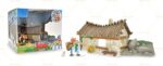 ASTERIX: "Obelix House with Figure" BOX SET 20 cm