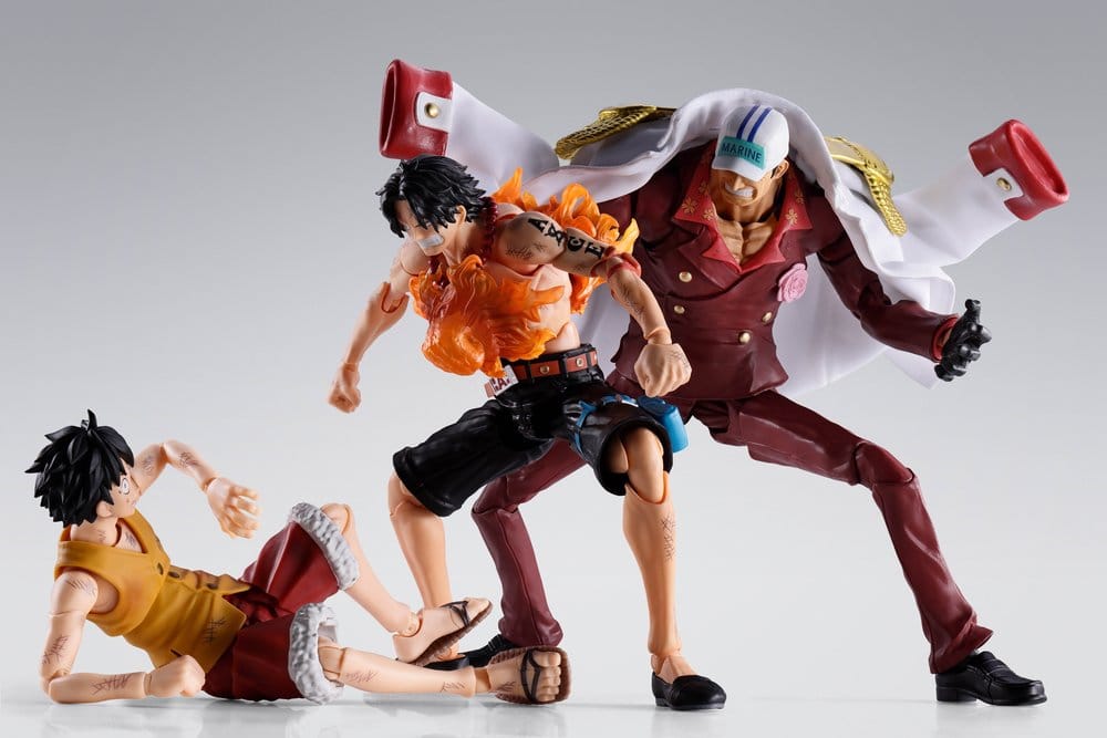 ONE PIECE: SAKAZUKI (Akainu) MARINEFORD S.H. FIGUARTS 20 cm Action Figure - immagine 8