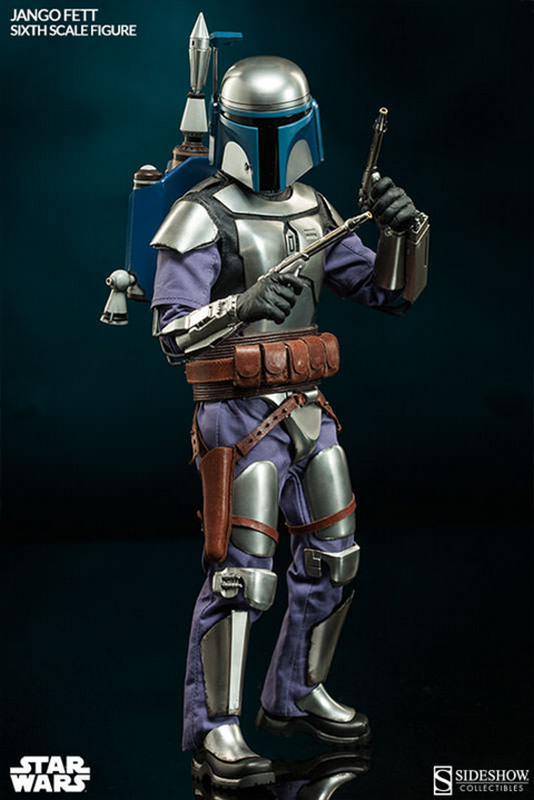 STAR WARS: EPISODE II: JANGO FETT 1/6 Action Figure 30 cm - immagine 3