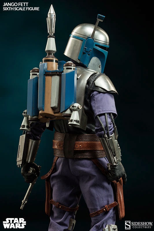 STAR WARS: EPISODE II: JANGO FETT 1/6 Action Figure 30 cm - immagine 5