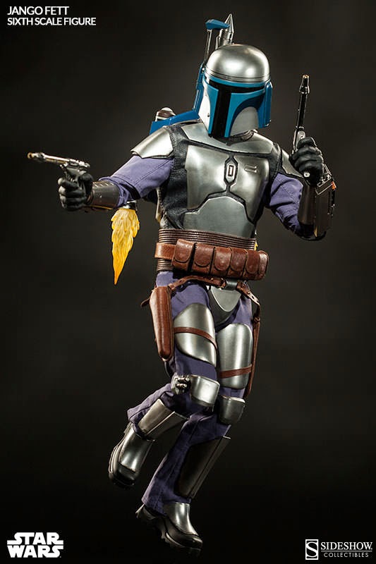 STAR WARS: EPISODE II: JANGO FETT 1/6 Action Figure 30 cm - immagine 4