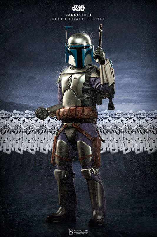 STAR WARS: EPISODE II: JANGO FETT 1/6 Action Figure 30 cm - immagine 2