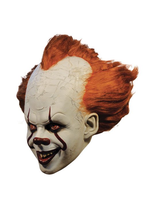 STEPHEN KING: IT CHAPTER TWO – PENNYWISE LATEX MASK DELUXE - immagine 3