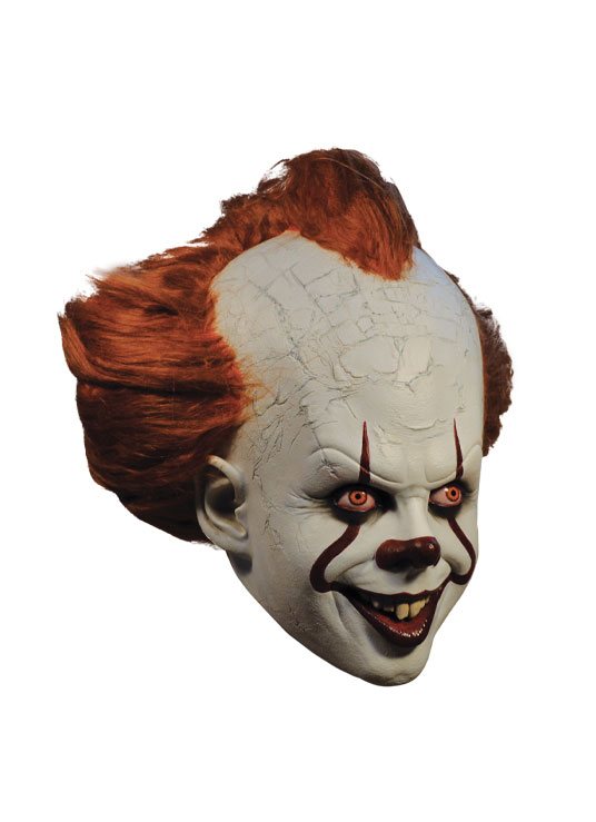 STEPHEN KING: IT CHAPTER TWO – PENNYWISE LATEX MASK DELUXE - immagine 2